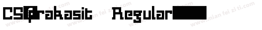 CS_prakasit Regular字体转换